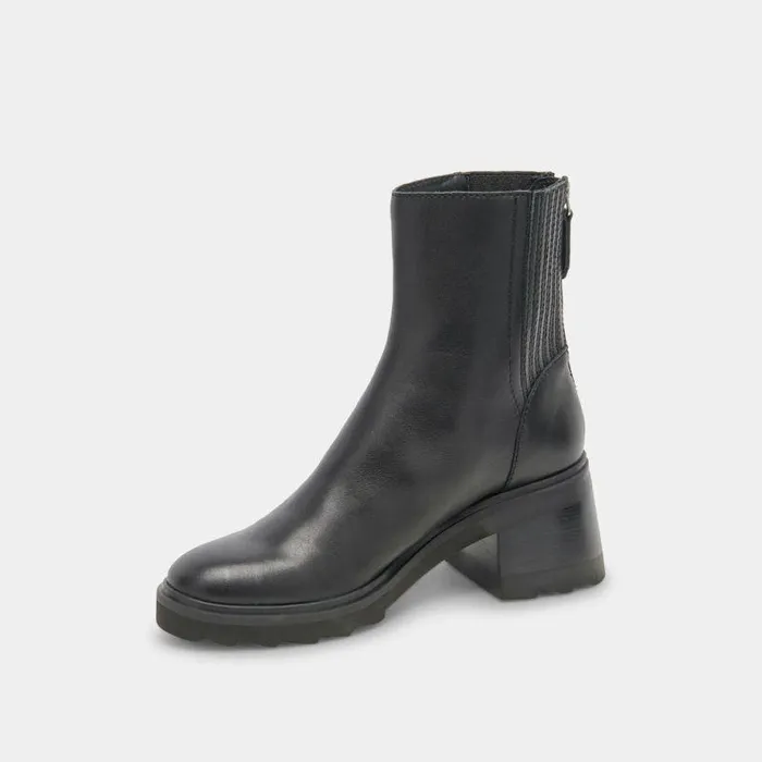 Boots and Booties Shop Dolce Vita Marty H2o Wide Boots Black Leather Women039s Waterproof Leather Boots Black Leather