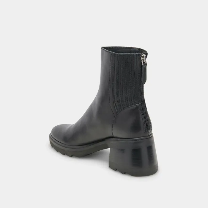 Boots and Booties Shop Dolce Vita Marty H2o Wide Boots Black Leather Women039s Waterproof Leather Boots Black Leather