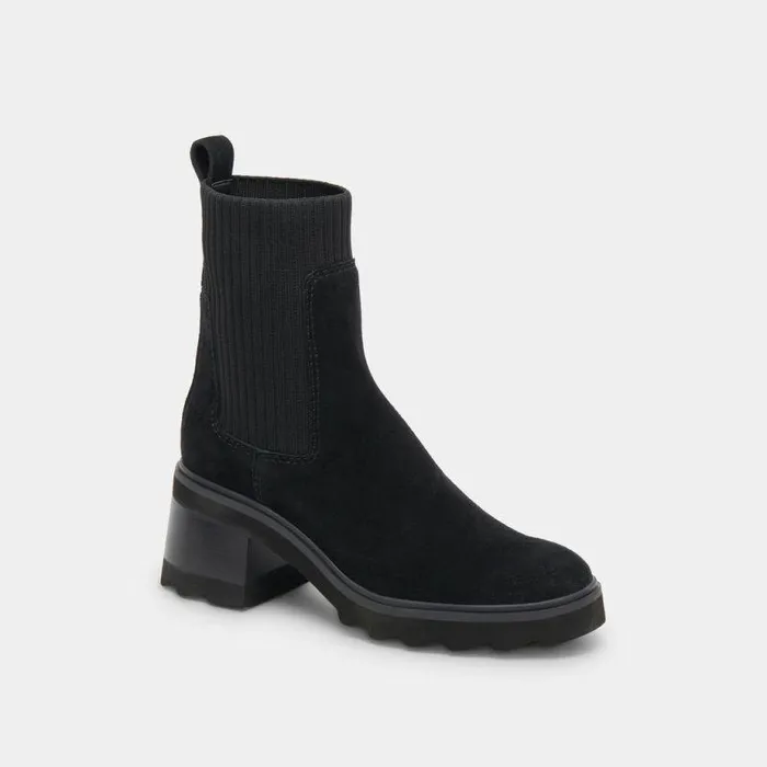 Boots and Booties Shop Dolce Vita Mosimo Boots Onyx Suede Onyx Suede