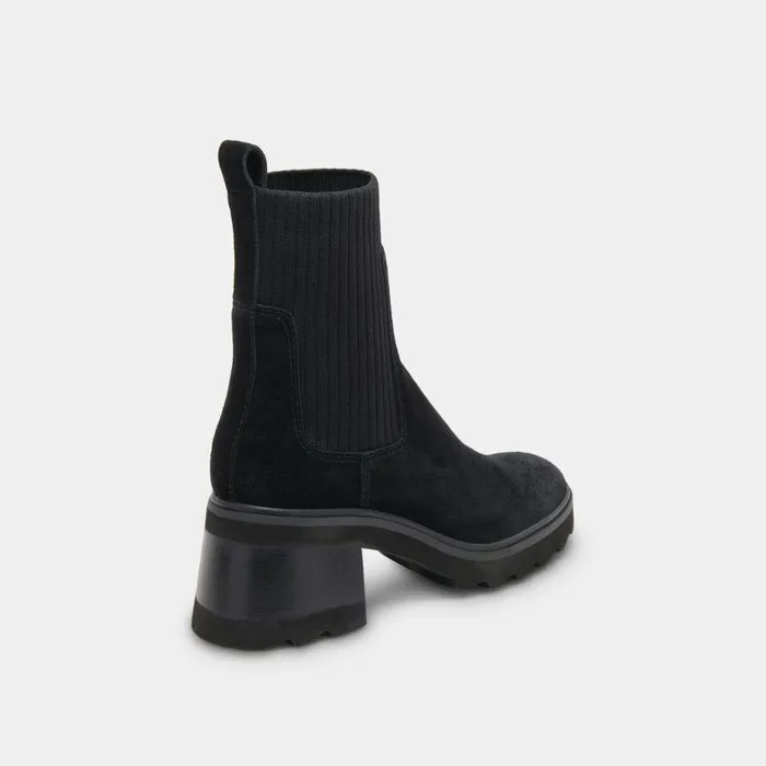 Boots and Booties Shop Dolce Vita Mosimo Boots Onyx Suede Onyx Suede