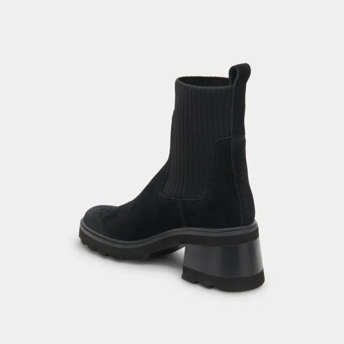 Boots and Booties Shop Dolce Vita Mosimo Boots Onyx Suede Onyx Suede