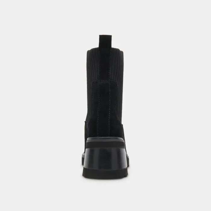 Boots and Booties Shop Dolce Vita Mosimo Boots Onyx Suede Onyx Suede