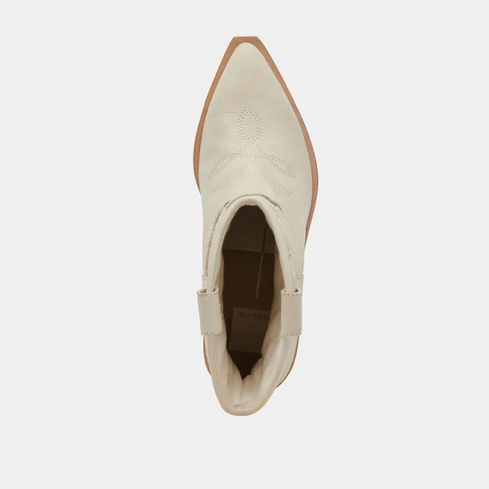 Boots and Booties Shop Dolce Vita Nashe Booties Oatmeal Floral Eyelet Oatmeal Floral Eyelet
