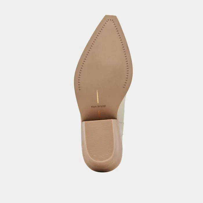 Boots and Booties Shop Dolce Vita Nashe Booties Oatmeal Floral Eyelet Oatmeal Floral Eyelet
