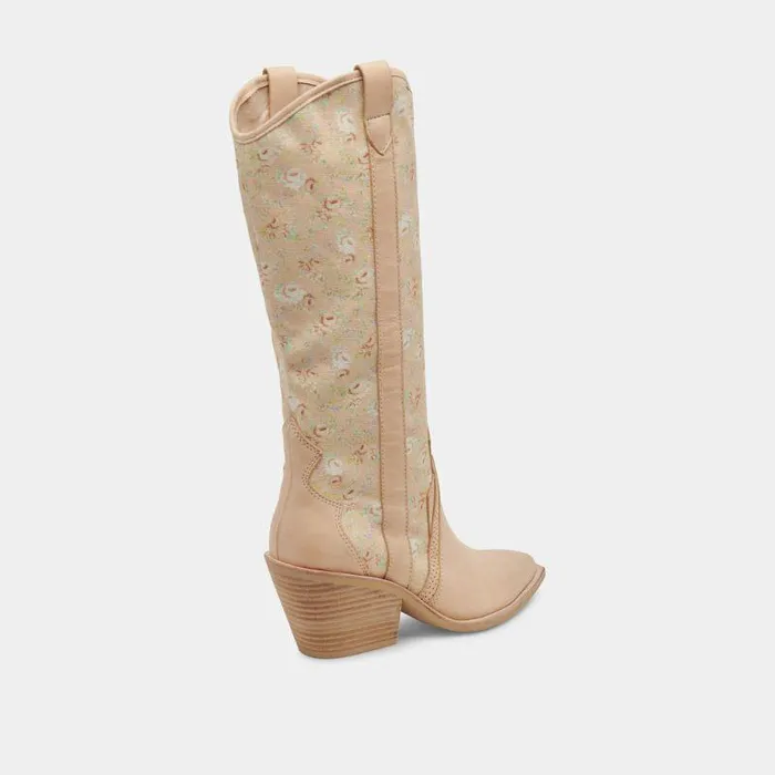 Boots and Booties Shop Dolce Vita Navene Booties Rose Multi Nubuck Rose Multi Nubuck Western Boots Rose Multi Nubuck