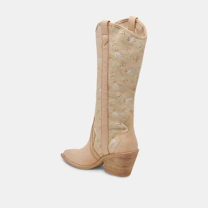 Boots and Booties Shop Dolce Vita Navene Booties Rose Multi Nubuck Rose Multi Nubuck Western Boots Rose Multi Nubuck