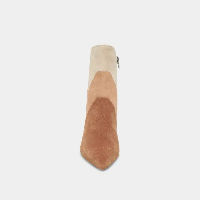 Boots and Booties Shop Dolce Vita Neena Booties Brown Multi Suede Women039s Brown Suede Booties Brown Multi Suede