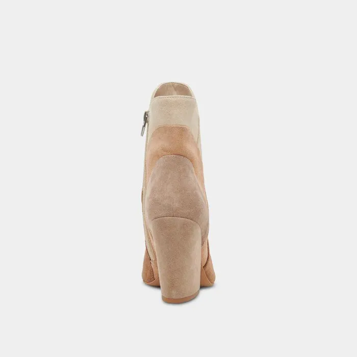 Boots and Booties Shop Dolce Vita Neena Booties Brown Multi Suede Women039s Brown Suede Booties Brown Multi Suede