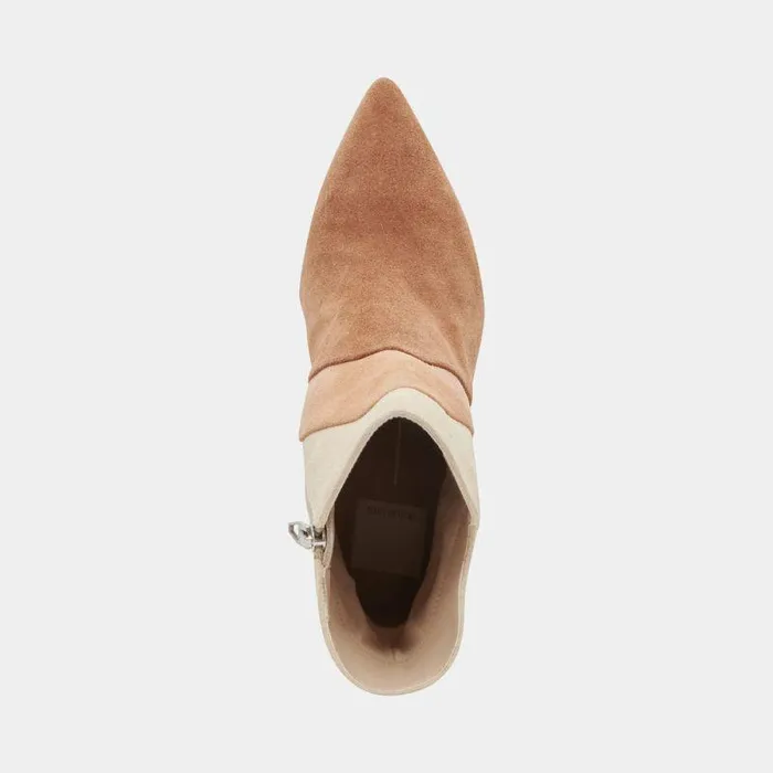 Boots and Booties Shop Dolce Vita Neena Booties Brown Multi Suede Women039s Brown Suede Booties Brown Multi Suede