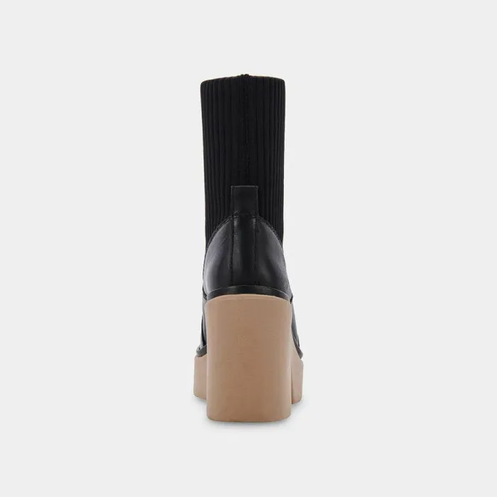 Boots and Booties Shop Dolce Vita Odina Boots Black Leather Black Leather