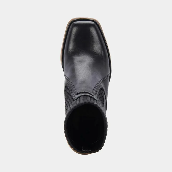Boots and Booties Shop Dolce Vita Odina Boots Black Leather Black Leather