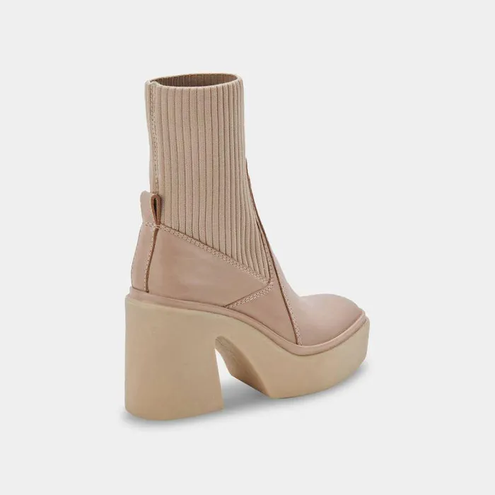 Boots and Booties Shop Dolce Vita Odina Boots Taupe Leather Taupe Leather