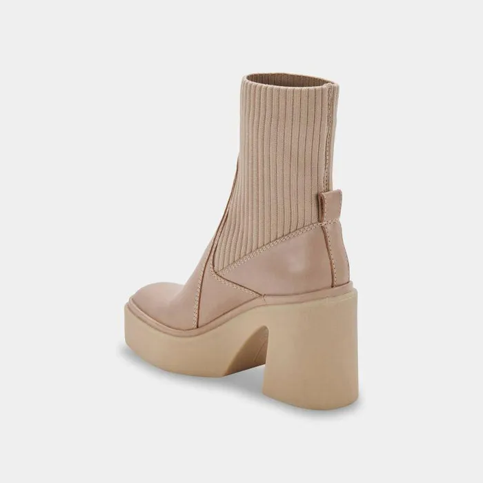 Boots and Booties Shop Dolce Vita Odina Boots Taupe Leather Taupe Leather