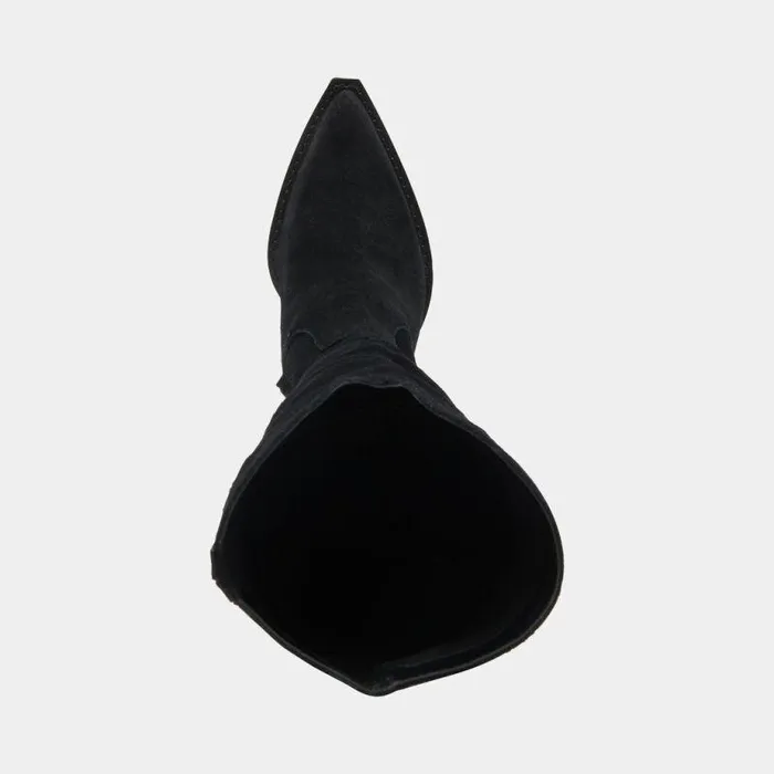 Boots and Booties Shop Dolce Vita Raj Wide Calf Boots Onyx Suede Women039s Onyx Suede Kneehigh Boots Onyx Suede