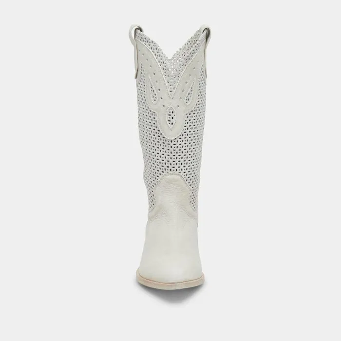 Boots and Booties Shop Dolce Vita Ranch Boots Ivory Leather Ivory Leather