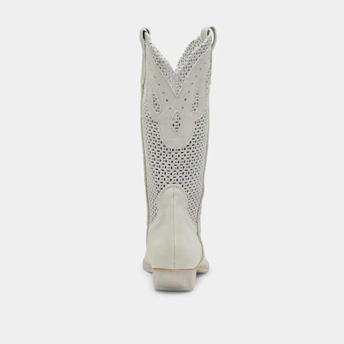 Boots and Booties Shop Dolce Vita Ranch Boots Ivory Leather Ivory Leather