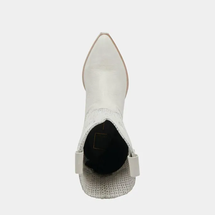 Boots and Booties Shop Dolce Vita Ranch Boots Ivory Leather Ivory Leather