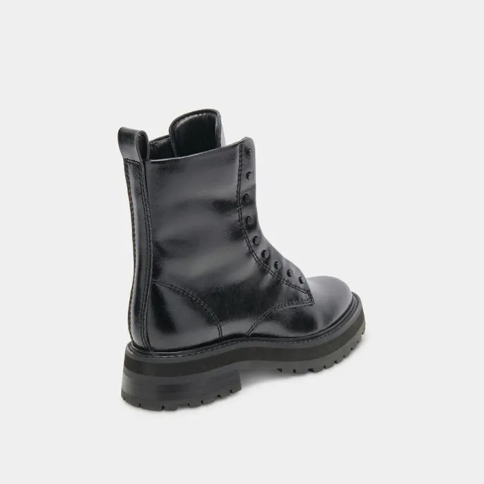 Boots and Booties Shop Dolce Vita Ranier Boots Midnight Crinkle Patent Midnight Crinkle Patent