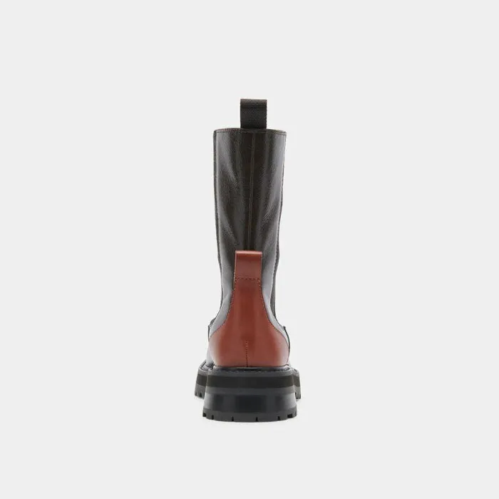Boots and Booties Shop Dolce Vita Rich H2o Boots Brown Multi Crinkle Patent Brown Waterproof Boots Brown Multi Crinkle Patent