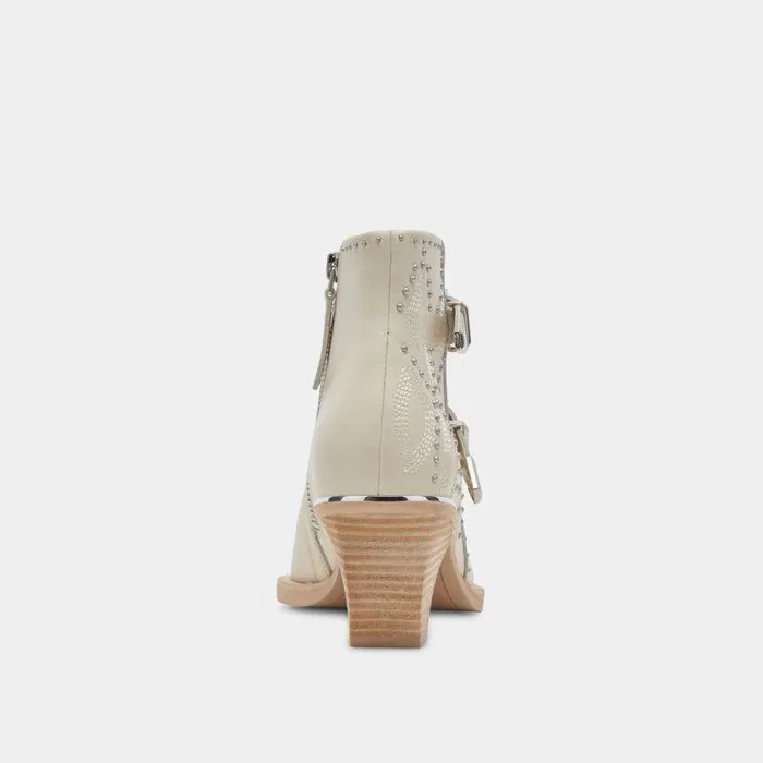 Boots and Booties Shop Dolce Vita Ronnie Booties Ivory Leather Ivory Leather