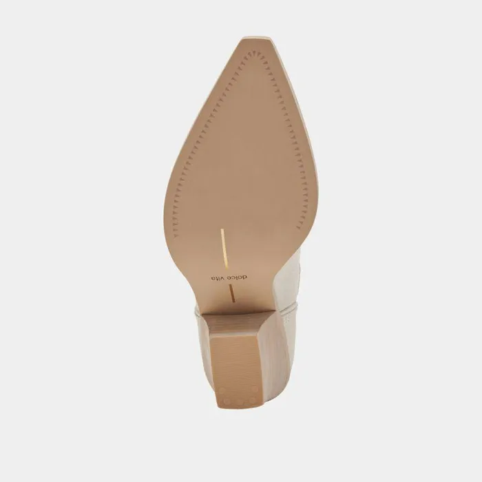 Boots and Booties Shop Dolce Vita Rori Booties Sandstone Suede Sandstone Suede