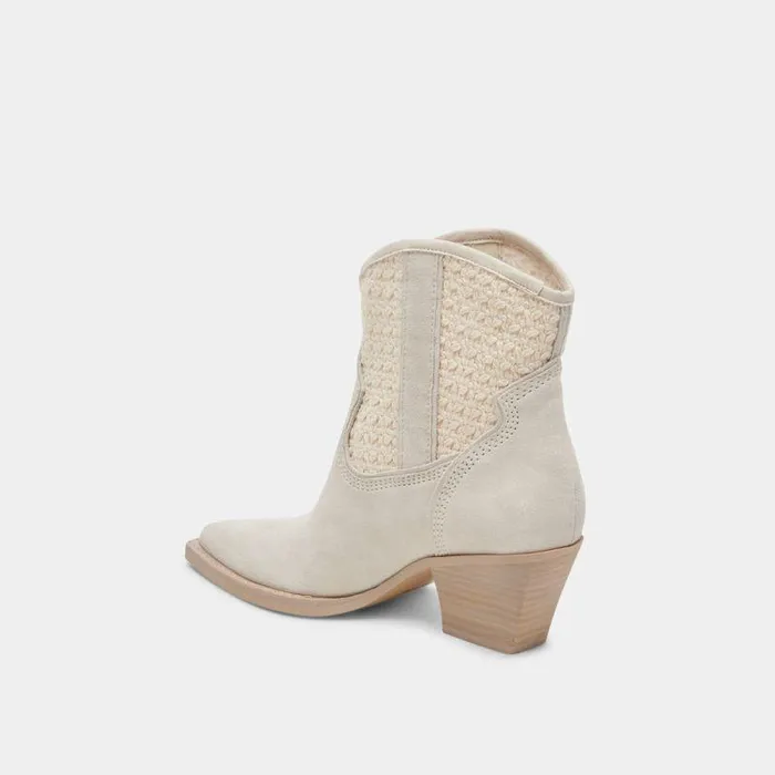 Boots and Booties Shop Dolce Vita Rori Booties Sandstone Suede Sandstone Suede
