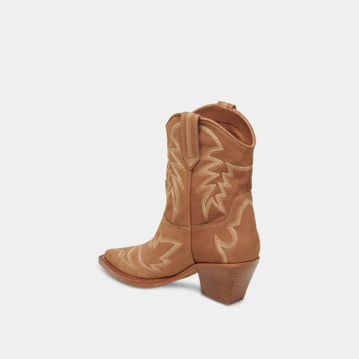 Boots and Booties Shop Dolce Vita Runa Boots Whiskey Nubuck Women039s Western Boots In Whiskey Nubuck Whiskey Nubuck