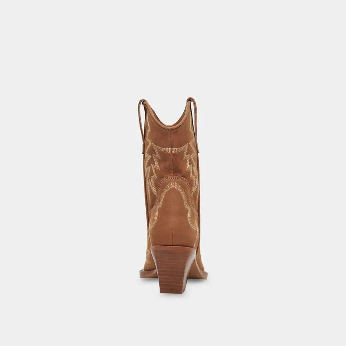 Boots and Booties Shop Dolce Vita Runa Boots Whiskey Nubuck Women039s Western Boots In Whiskey Nubuck Whiskey Nubuck