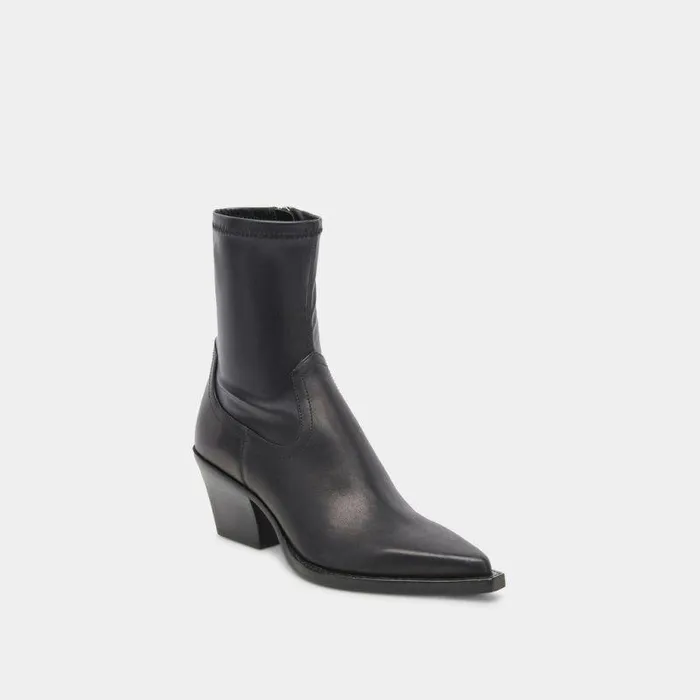 Boots and Booties Shop Dolce Vita Rutger Boots Black Leather Women039s Black Leather Midankle Boots Black Leather