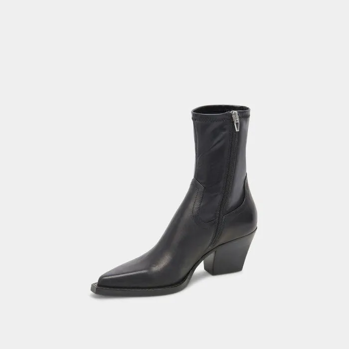 Boots and Booties Shop Dolce Vita Rutger Boots Black Leather Women039s Black Leather Midankle Boots Black Leather