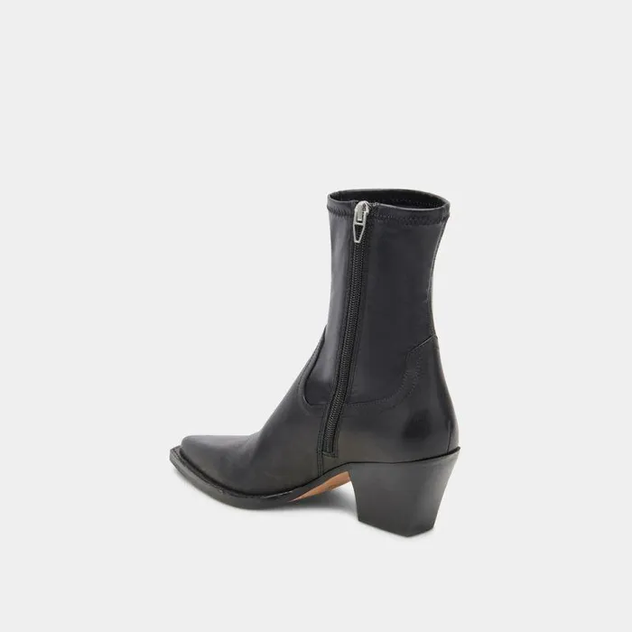 Boots and Booties Shop Dolce Vita Rutger Boots Black Leather Women039s Black Leather Midankle Boots Black Leather