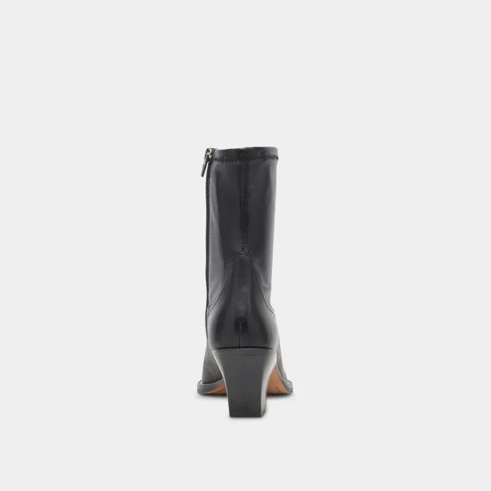 Boots and Booties Shop Dolce Vita Rutger Boots Black Leather Women039s Black Leather Midankle Boots Black Leather
