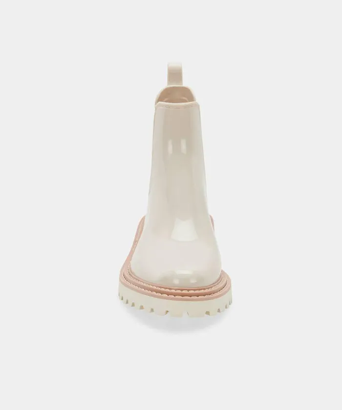 Boots and Booties Shop Dolce Vita Stormy Rainboots Ivory Patent Stella Ivory Patent Stella