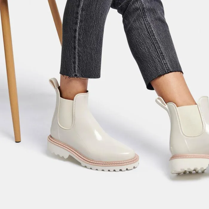 Boots and Booties Shop Dolce Vita Stormy Rainboots Ivory Patent Stella Ivory Patent Stella