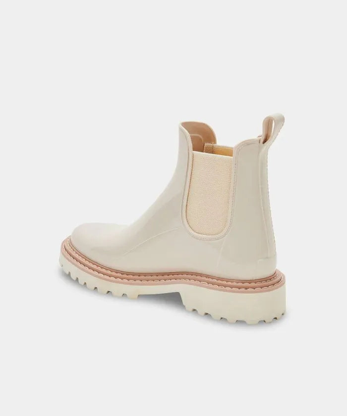 Boots and Booties Shop Dolce Vita Stormy Rainboots Ivory Patent Stella Ivory Patent Stella