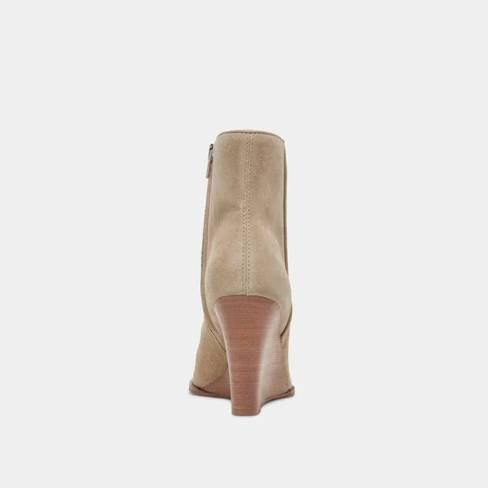 Boots and Booties Shop Dolce Vita Susann Booties Almond Suede Almond Suede