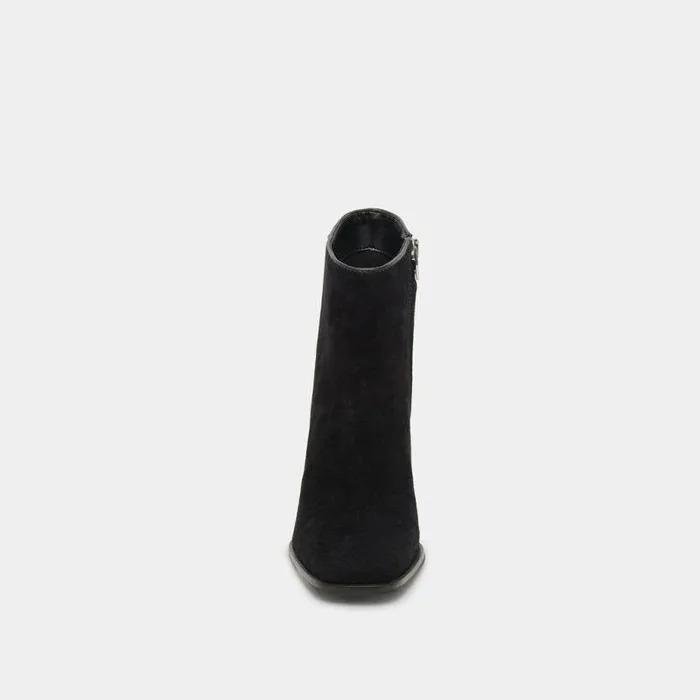 Boots and Booties Shop Dolce Vita Susann Booties Onyx Suede Onyx Suede