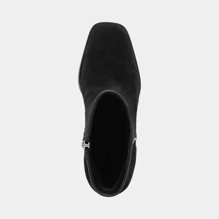 Boots and Booties Shop Dolce Vita Susann Booties Onyx Suede Onyx Suede