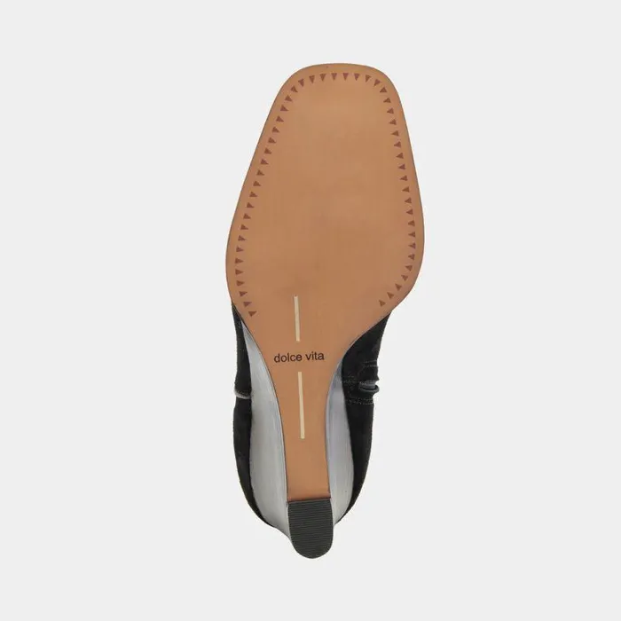 Boots and Booties Shop Dolce Vita Susann Booties Onyx Suede Onyx Suede