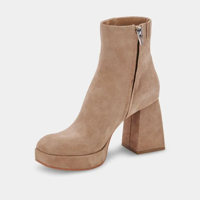 Boots and Booties Shop Dolce Vita Ulyses Boots Mushroom Suede Mushroom Suede