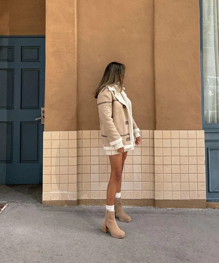 Boots and Booties Shop Dolce Vita Ulyses Boots Mushroom Suede Mushroom Suede