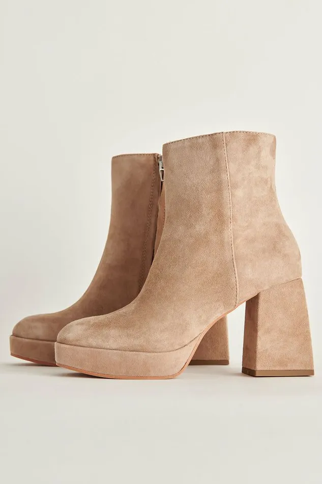 Boots and Booties Shop Dolce Vita Ulyses Boots Mushroom Suede Mushroom Suede