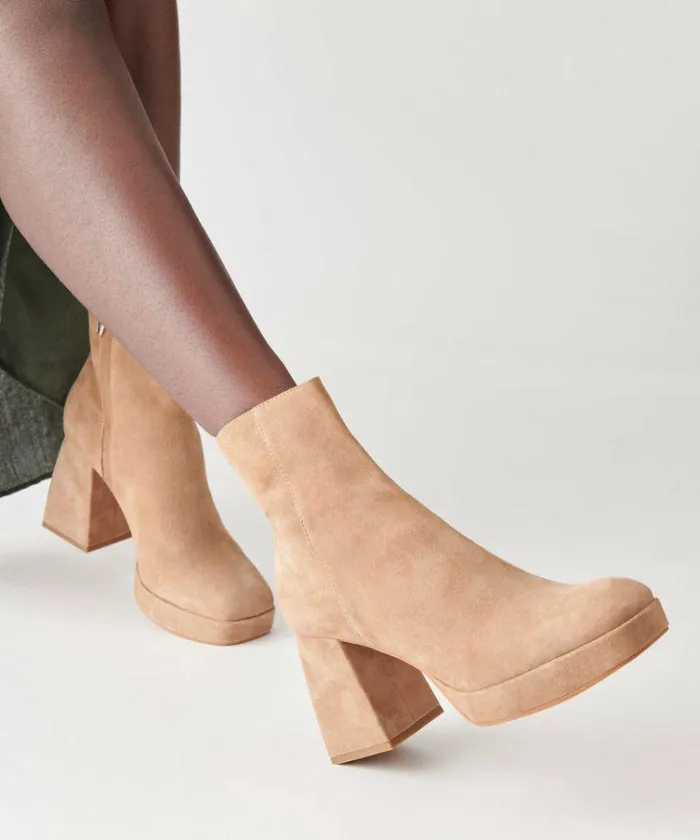 Boots and Booties Shop Dolce Vita Ulyses Boots Mushroom Suede Mushroom Suede
