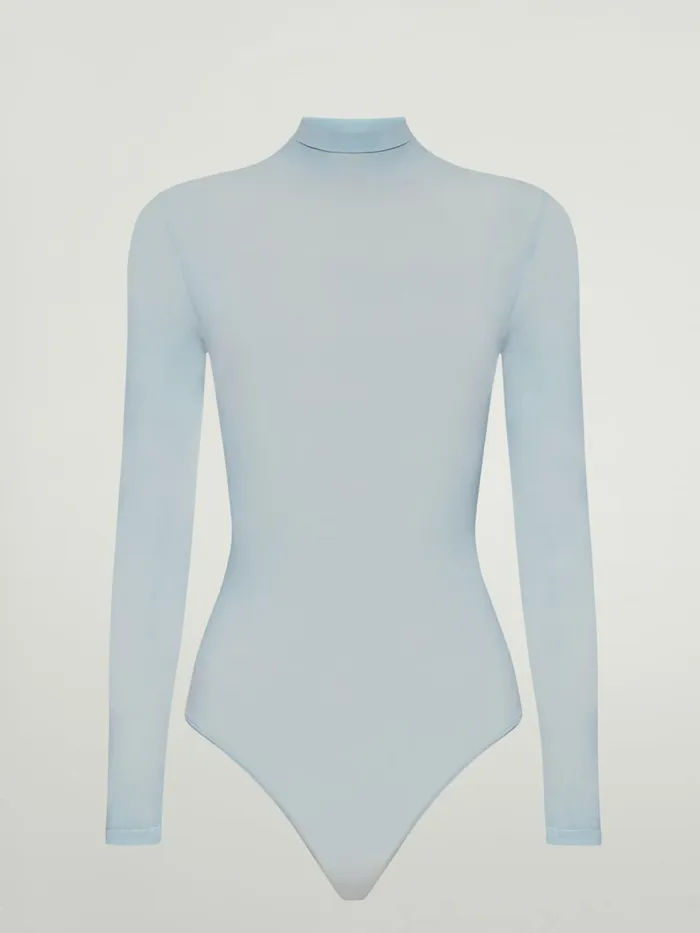 Buenos Aires String Body Sky Women Wolford Longsleeve Shirts