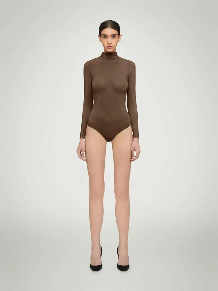 Buenos Aires String Body Umber Women Wolford Longsleeve Shirts