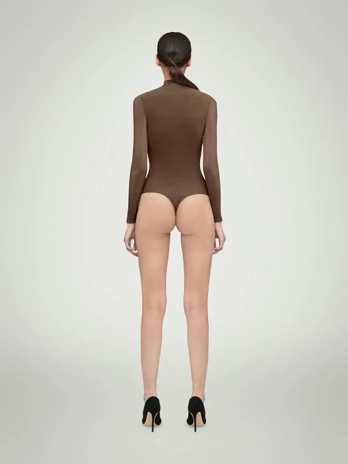 Buenos Aires String Body Umber Women Wolford Longsleeve Shirts
