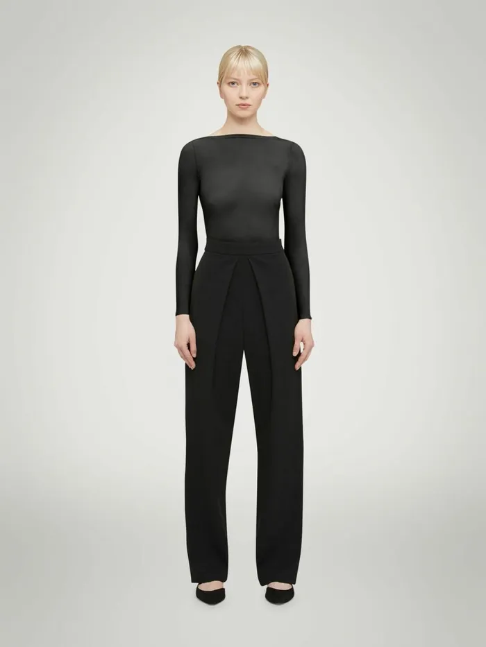 Buenos Aires Top Long Sleeves Black Women Wolford Tops