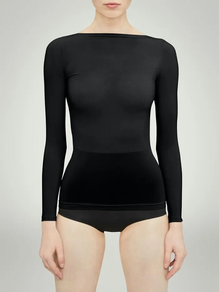 Buenos Aires Top Long Sleeves Black Women Wolford Tops
