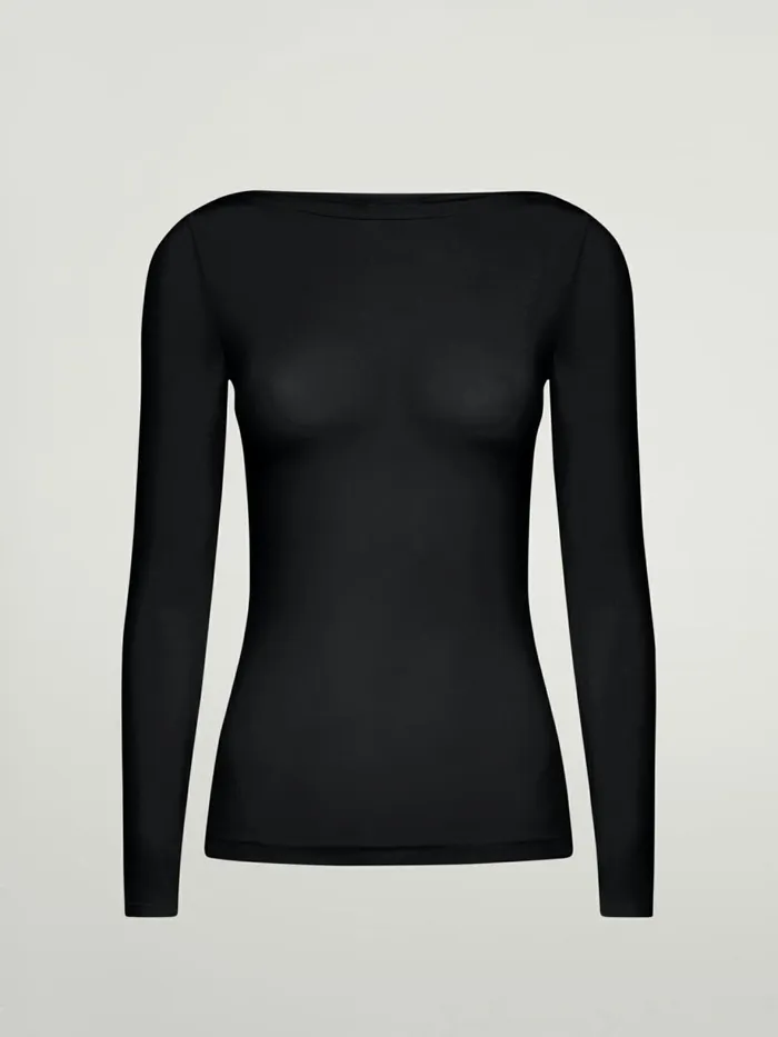 Buenos Aires Top Long Sleeves Black Women Wolford Tops