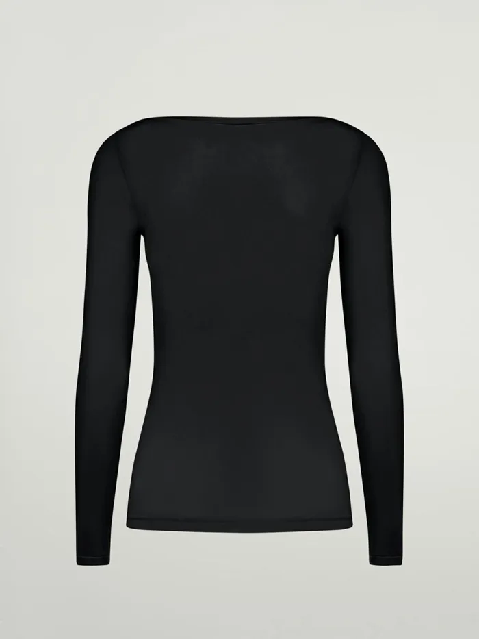 Buenos Aires Top Long Sleeves Black Women Wolford Tops